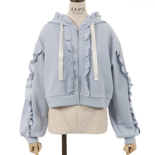 ♡可愛いフリルパーカー入荷しました♡