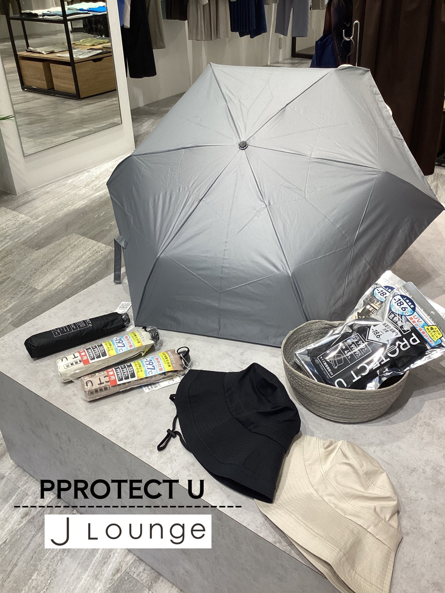 PROTECT U 日傘&ハット入荷！