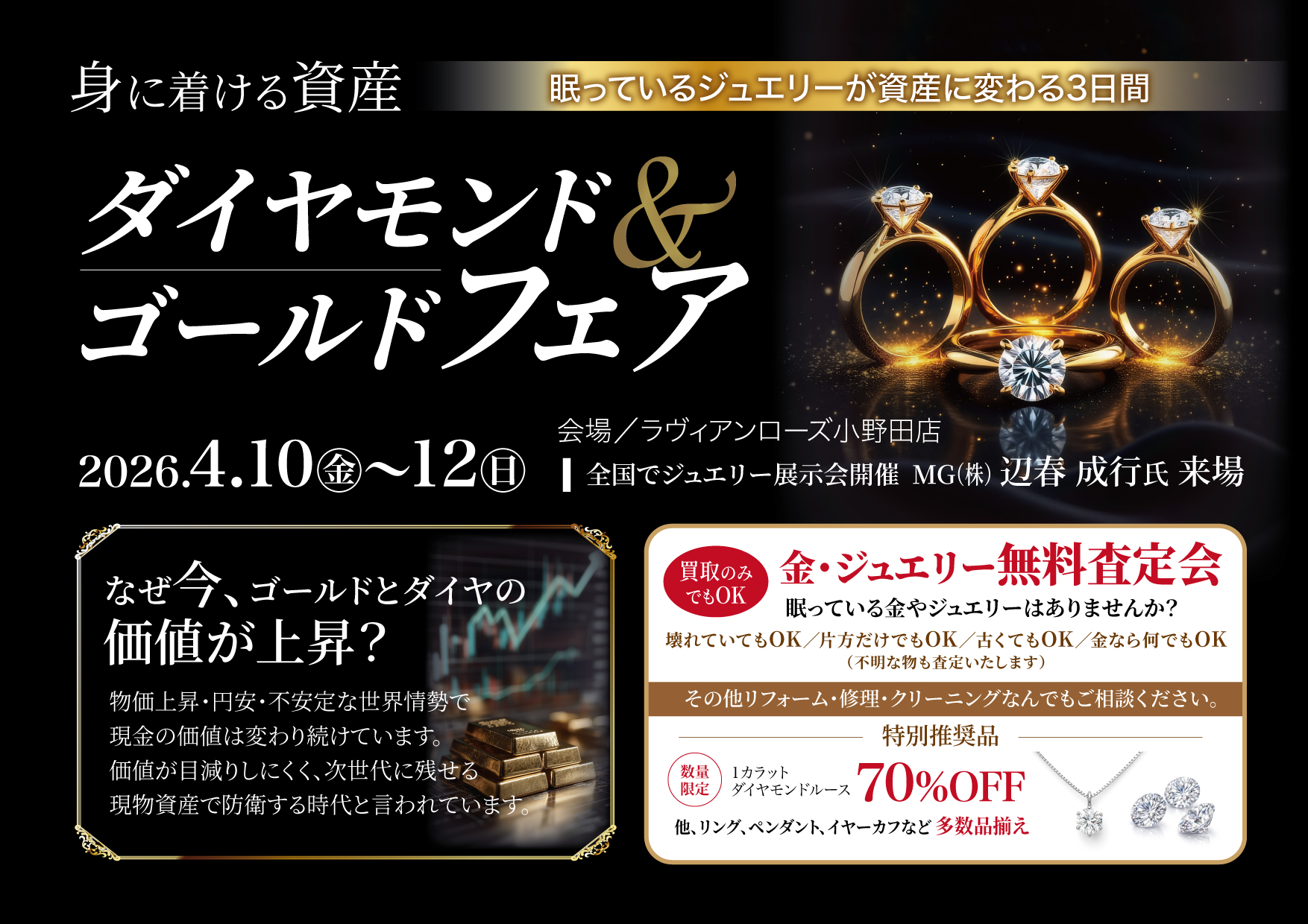 ダイヤモンド＆ゴールドフェア