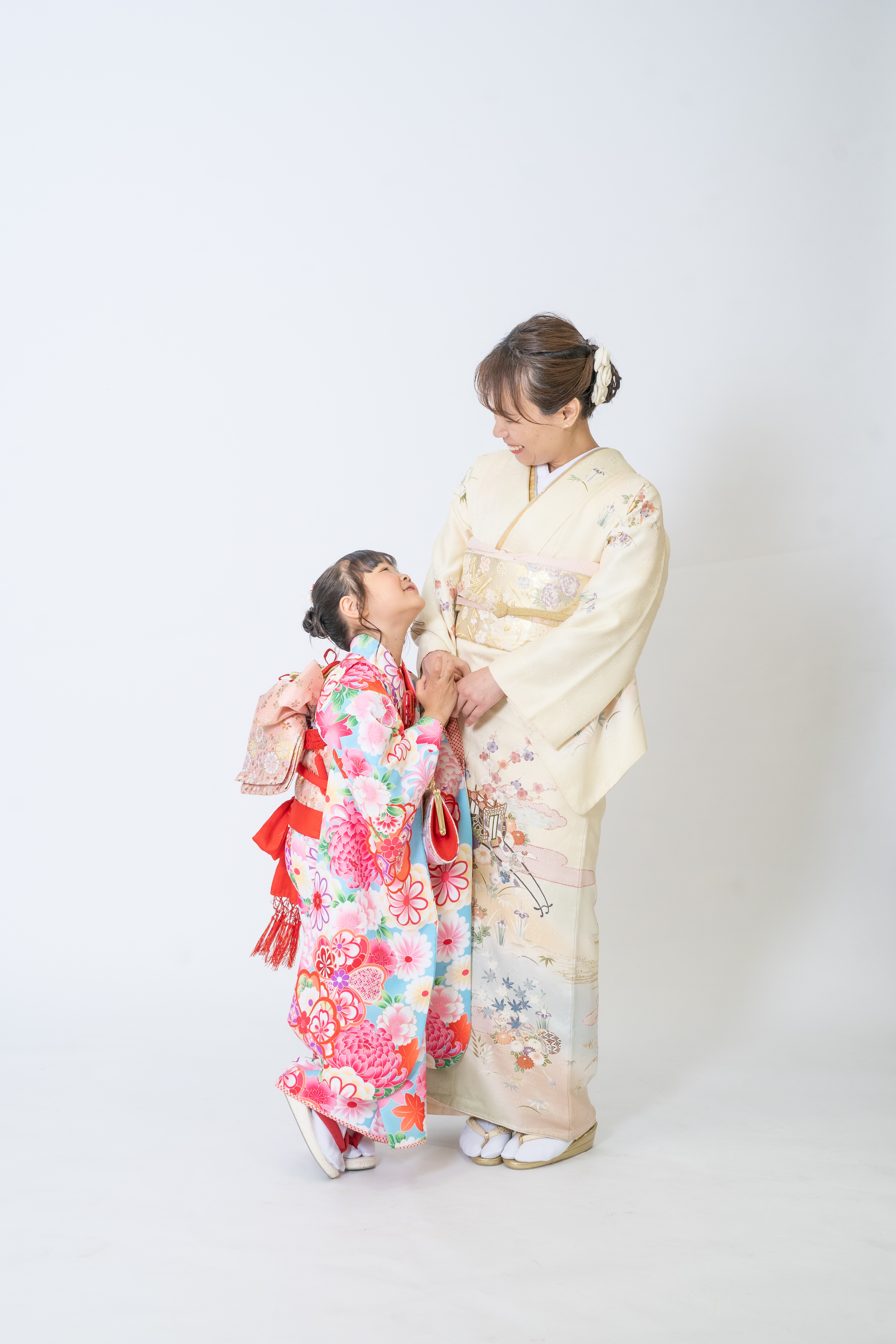 七五三撮影はご家族もお着物で♪