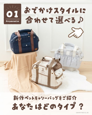 【PET】キャリーバッグ